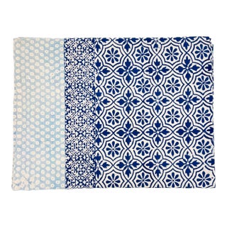Cabana Tablecloth 108" x 72" - Beach Chic For Sale