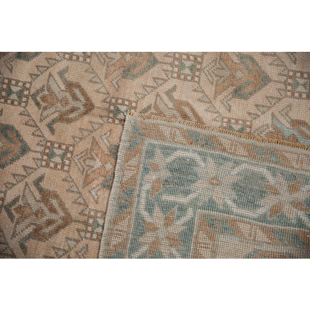 Old New House Vintage Distressed Oushak Rug Runner - 4'11" x 10'5" For Sale - Image 4 of 10