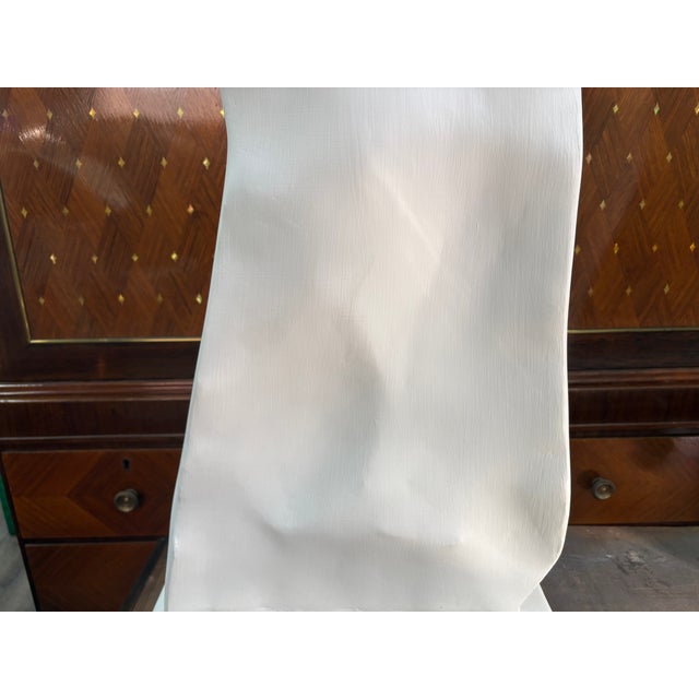 1950s Pair of French Modern Plaster Lamps For Sale In Houston - Image 6 of 12