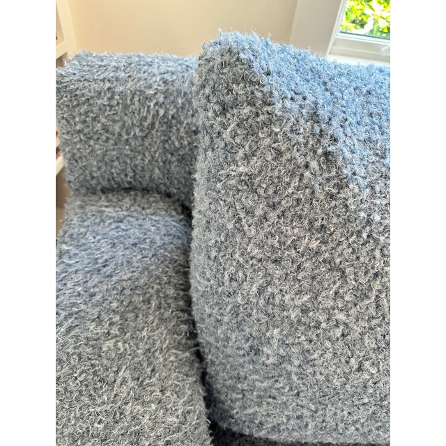 Rene Cazares Blue Club Chairs For Sale - Image 11 of 15