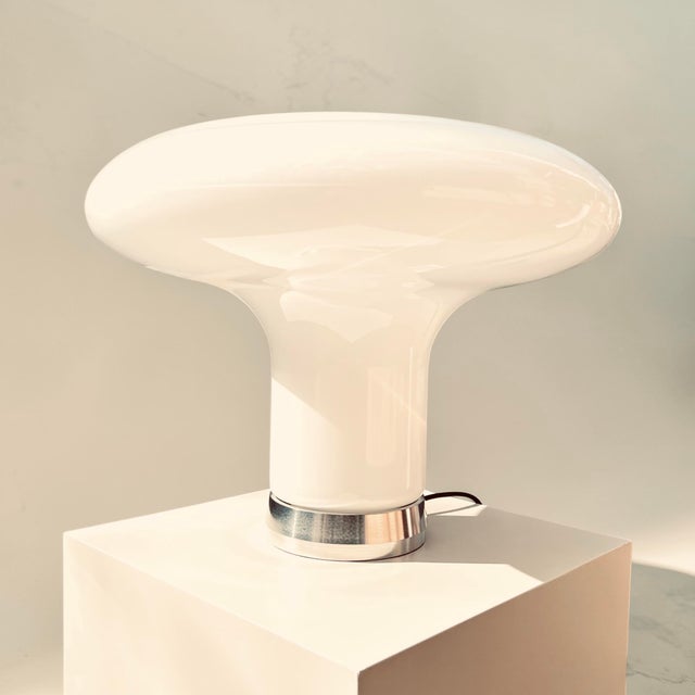 Large Italian Table Lamp by Angelo Mangiarotti for Artemide For Sale - Image 6 of 18