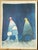 Jean-Michel Folon (1934-2005) The Night Walk Color heliogravure Signed in the plate On vellum, 18 x 24 cm (approx. 7 x 9...