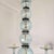 1980s Blue and Brown Murano Glass Chandelier For Sale - Image 10 of 12