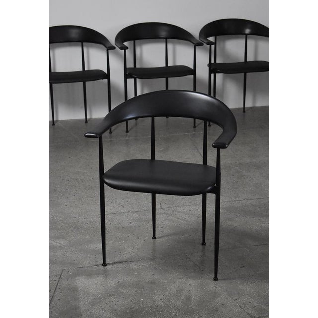 P40 Chair by Giancarlo Vegni and Gianfranco Gualtierogotti for Phasem, 1980s For Sale - Image 6 of 7