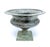 Mid 20th Century Vintage Verdigris Metal Urn Planter / Cachepot – Neoclassical Garden Style / Traditional / Classical For Sale - Image 5 of 12
