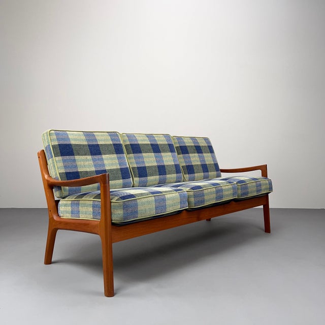 Senator 3-Seater Sofa in Teak by Ole Wanscher for Cado, Denmark, 1970s For Sale - Image 13 of 13