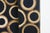 Black R&y Augousti Sliced Bamboo Lacquered Mosaic Bar Serving Tray Platter 18" For Sale - Image 8 of 15