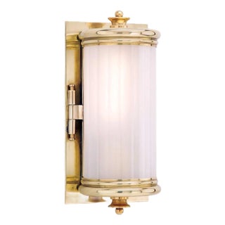 Hudson Valley Lighting Bristol Bath & Vanity Wall Sconce Light Fixture Brass Finish For Sale