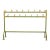 Mid-20th Century Schoolhouse Coat Rack in Green and Yellow For Sale