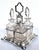 Late 1800s Victorian Silver and Cut Crystal Cruet Set With Carrier For Sale - Image 12 of 14
