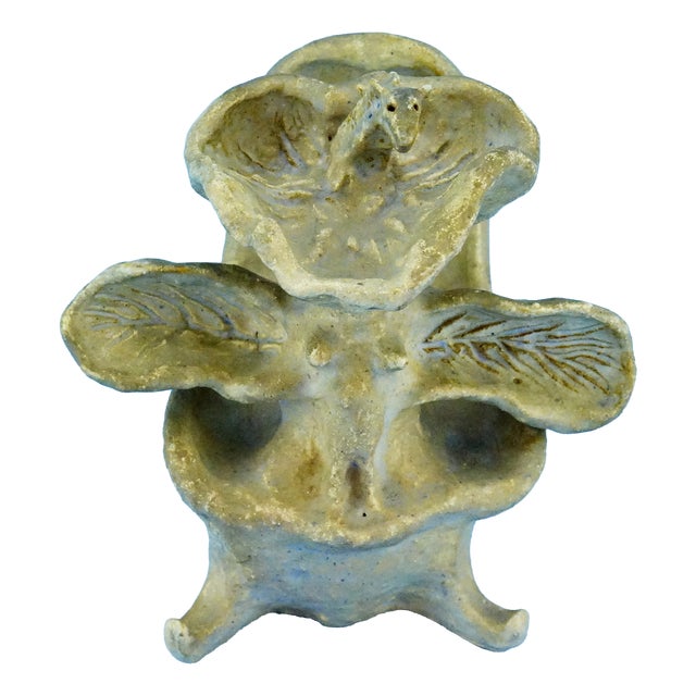 Terracotta Informal Biomorphic Anthropomorphic Sculpture attributed to Albisola, 1920s For Sale