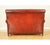 Victorian Gentleman's Club Sofa in Hand-Dyed Burgundy Leather For Sale - Image 12 of 13