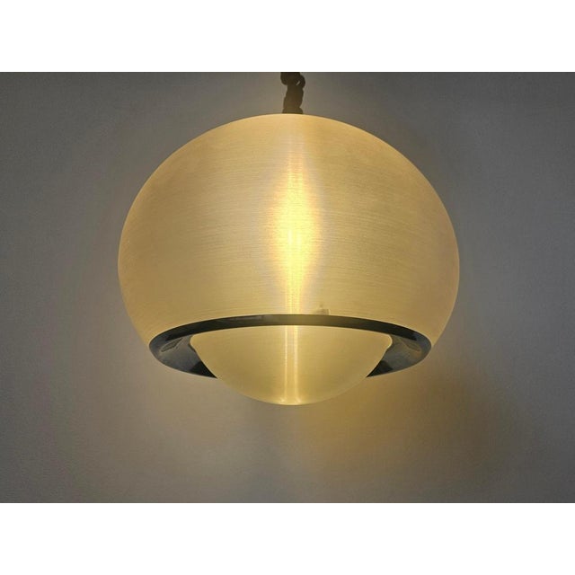 Mid-Century Pendant by Guzzini for Meblo, Italy, 1970s For Sale - Image 9 of 14