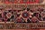 1920s 1920s Handmade Antique Medallion Heriz Wool Rug in Red For Sale - Image 5 of 7