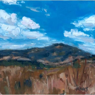 Contemporary Oil Painting, Twin Sisters Mountain For Sale