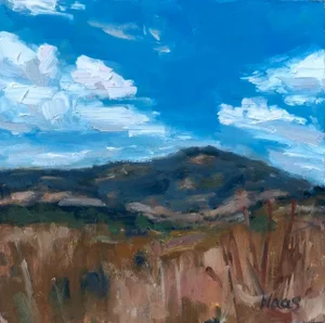 Contemporary Oil Painting, Twin Sisters Mountain