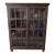 Crate and Barrel Two-Door Library Bookcase For Sale