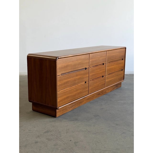 Vintage Teak 6-Drawer Dresser For Sale - Image 4 of 11