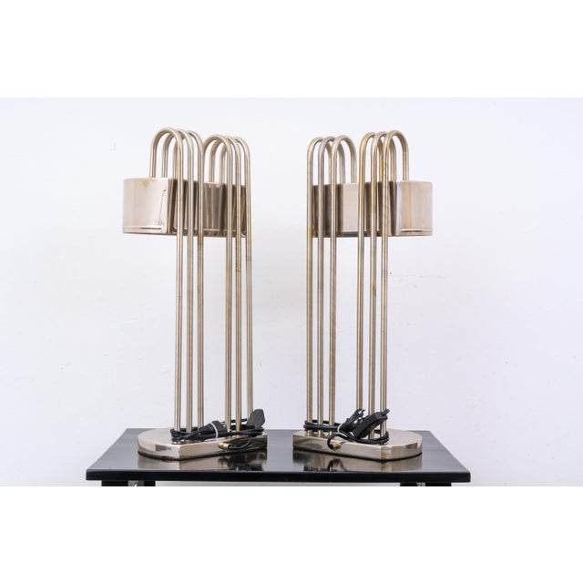 Vintage Bauhaus Lamps from Marcel Breuer, 1920s, Set of 2 For Sale - Image 4 of 14