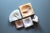 Asymmetrical ashtray - white ashtray - faux stone - incense burner - palo santo - heavy ashtray - stone dish - white dish - organic For Sale - Image 9 of 10