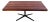 1960s Florence Knoll Rosewood Partners Desk, Model 2485 For Sale