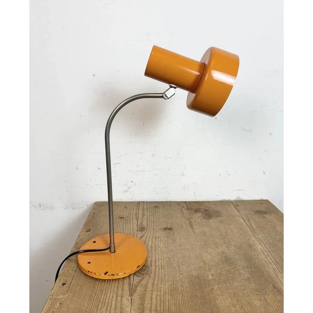 Orange Vintage Orange Table Lamp, 1970s For Sale - Image 8 of 17