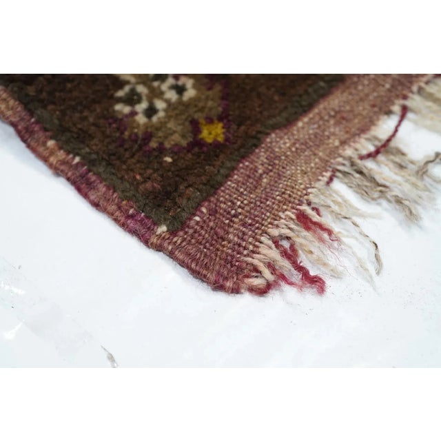 Turkish Vintage Turkish Rug 1'8'' x 3'9'' For Sale - Image 3 of 12