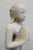 19th Century Burmese Alabaster Buddhist Monk Statue For Sale - Image 4 of 11