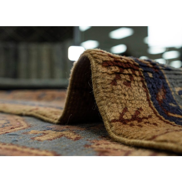 Textile Turkish Oushak Antique Rug 10' x 12'7" #20512 For Sale - Image 7 of 8