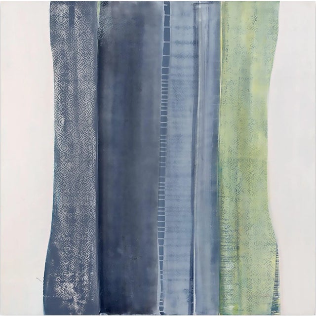 Contemporary Marcy Rosenblat "Pillar" Painting For Sale - Image 3 of 4