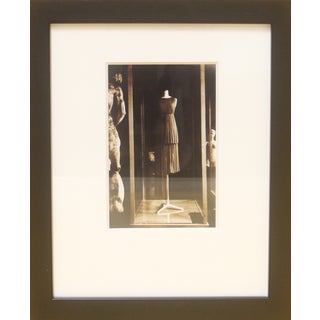 Framed Photograph, Madame Gres Exhibition in Paris For Sale