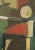 Paint Mid-Century Modern 'Constructed Balance' Vintage Original Abstract Oil Painting, Framed For Sale - Image 7 of 12