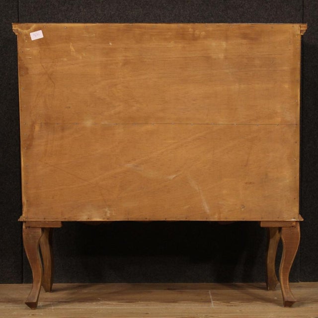 Wood Venetian Sideboard in Walnut, Burl, Beech and Maple, 1950s For Sale - Image 7 of 13