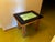 Wood Bamboo Side Table attributed to Audoux & Minet, France, 1950 For Sale - Image 7 of 10