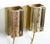 1960's Danish Vitrika Mini Gold Wall Sconces - A Pair For Sale - Image 9 of 12