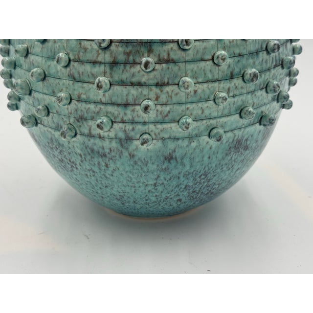 Late 20th Century Vintage Decorative Bowl With Spikes Details For Sale - Image 5 of 6