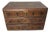 Antique 19th Century Handmade Wood Veneer Marquetry Jewelry Box Dresser Chest For Sale