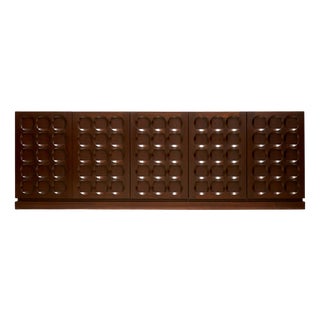 Brutalist Sideboard attributed to Frans Defour, Belgium, 1970s For Sale