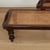 Wood Antique British Colonial Caned Chaise Lounge For Sale - Image 7 of 12