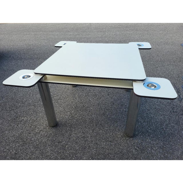 Poker Game Table by Joe Colombo for Zanotta, 1968 For Sale - Image 6 of 18