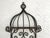 Ballard Designs Mid Century Wrought Iron Wall Planter With Scrolls For Sale - Image 4 of 9