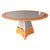 Not Yet Made - Made To Order "Savini" Round Table With Stainless Steel and Bronze Details For Sale - Image 5 of 6