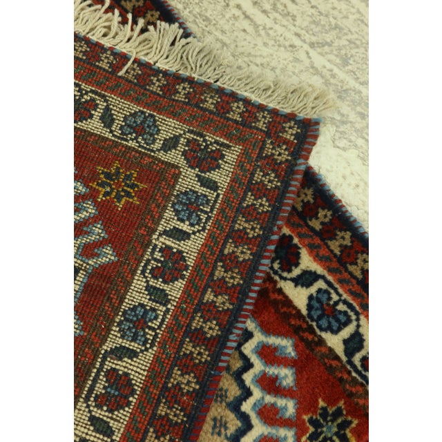 1960s Yalameh Approx. 2x10 Vintage Wool Runner Rug For Sale - Image 5 of 7