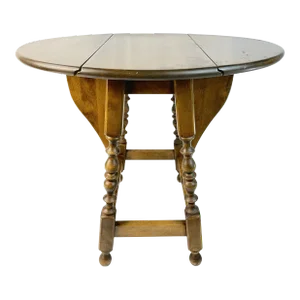 Mid 20th Century Vintage Butterfly Drop Leaf Side Table