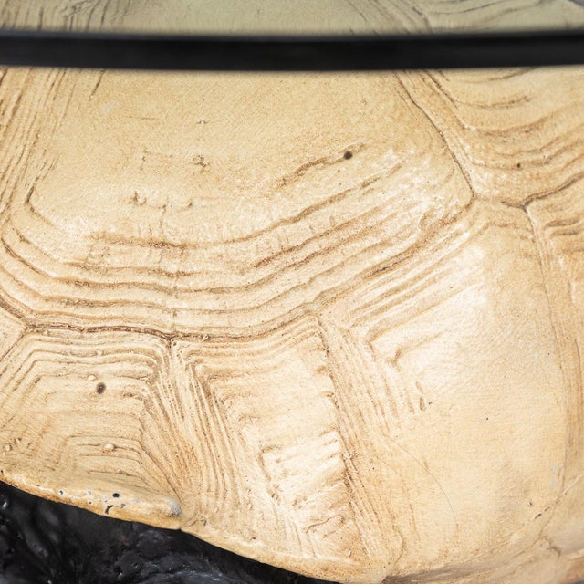 Vintage English Turtle Shaped Coffee Table from Anthony Redmile, 1970s For Sale - Image 4 of 16