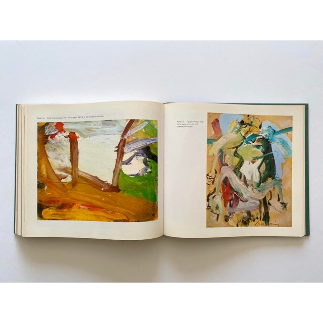 Willem De Kooning Vintage 1973 First Edition Abstract Expressionist Lithograph Print Extra Large Landmark Volume Mid Century Modern Hardcover Art Book For Sale - Image 12 of 18