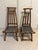 Country French Small Woven Rustic Chairs or Stools - Set of Two For Sale - Image 4 of 9