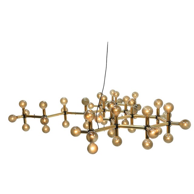 Atomic Ceiling Lamp by Haussmann for Swisslamps International, 1960s For Sale - Image 6 of 16