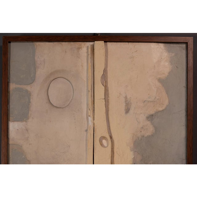 Important painting by the great spanish artist josep guinovart. signed and registered on the back it bears exposure labels...