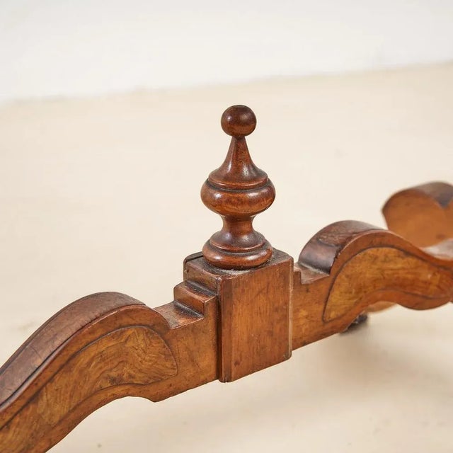 Vintage Venetian Walnut Table For Sale - Image 5 of 7